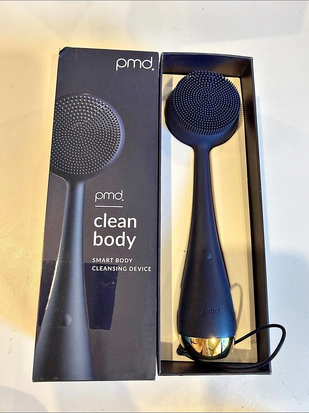 PMD Clean Body Smart Body Cleansing Device Black NOB